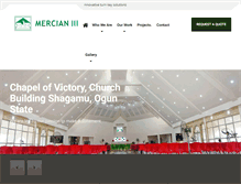 Tablet Screenshot of mercian3.com